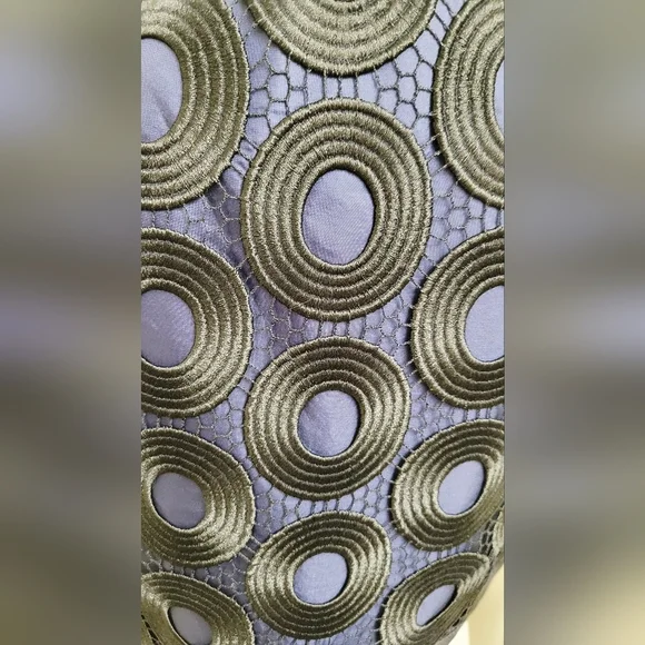 Cynthia Steffe Blue & Black Textured Cropped Jacket | Size 6 - Picture 3 of 5